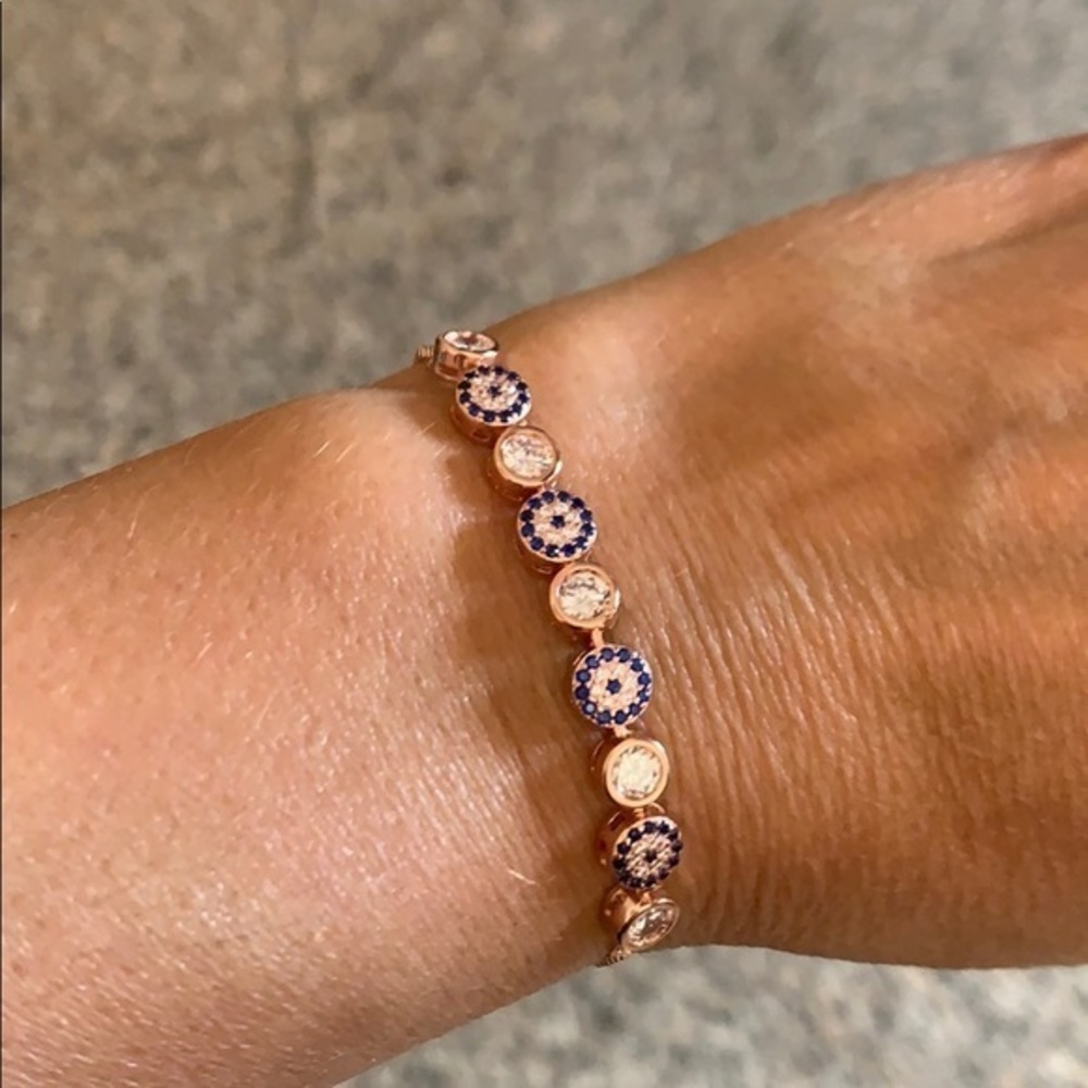 New Adjustable Rose Gold Plated Bracelet
